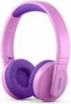 słuchawki bezprzewodowe nauszne philips tak4206 róż / fiolet audio