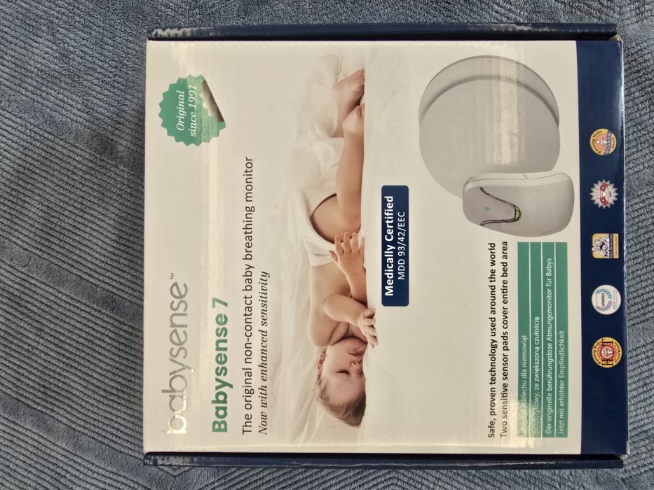 Bebysense 7 monitor oddechu - stan idealny