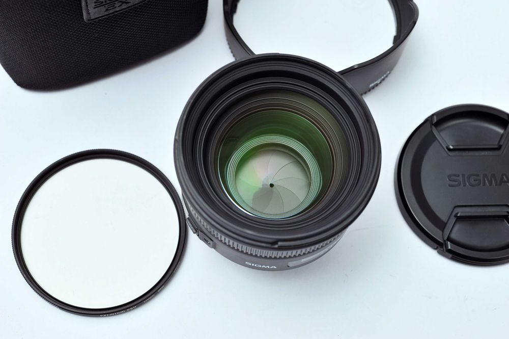 Sigma 50mm f/1.4 EX DG HSM encaixe Nikon (seminova)