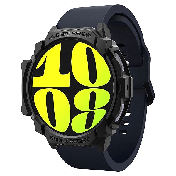 Spigen Rugged Armor Samsung Galaxy Watch 7 (44 Mm) Matte Black