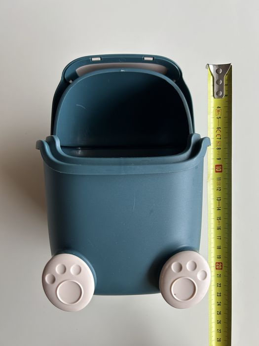 Kosz na śmieci z pokrywką jeż jeżyk (na biurko)