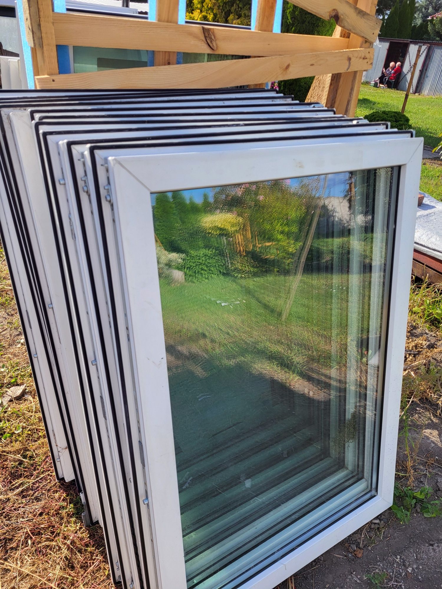 Skrzydła okienne PCV 85 x163