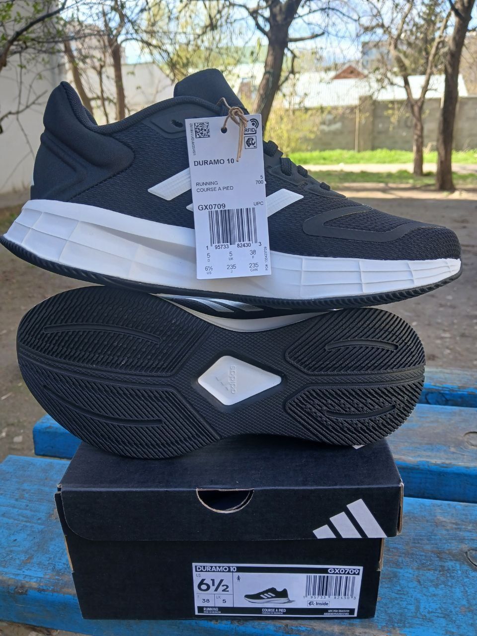Нові жіночі кросівки Adidas Duramo 10 GX0709 Оригінал 36.5 37 (23.5см)