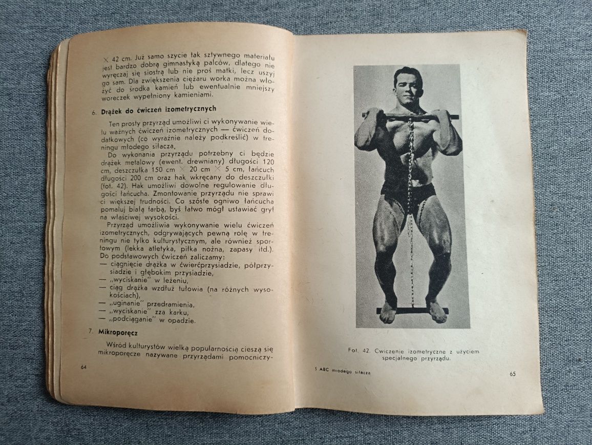 Stanisław Zakrzewski ABC młodego siłacza 1965 rok
