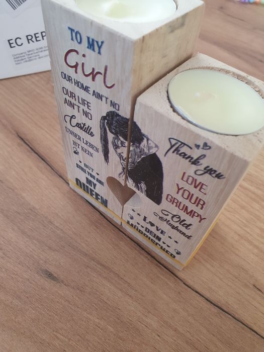 Świecznik w Kształcie Serca