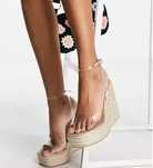 sandalias de cunha