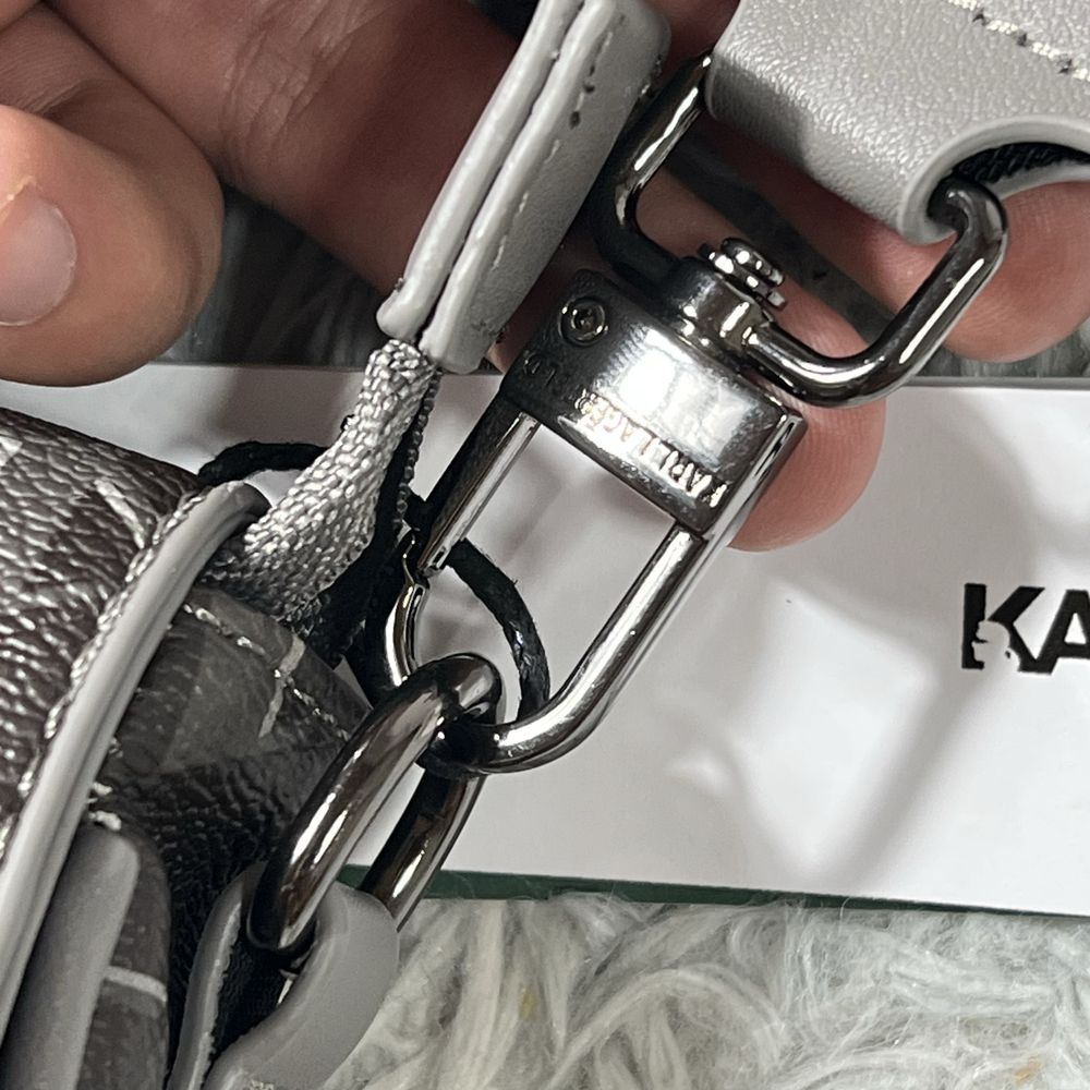 Сумка Karl Lagerfeld месенджер карл лагерфелд бананка через плече