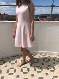 Vestido curto rosa