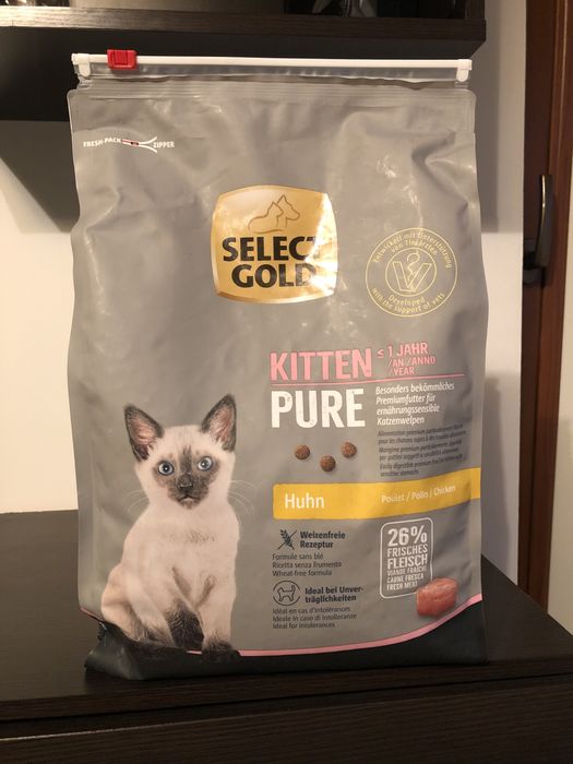 Select Gold, sucha karma dla kociąt 2,5 kg