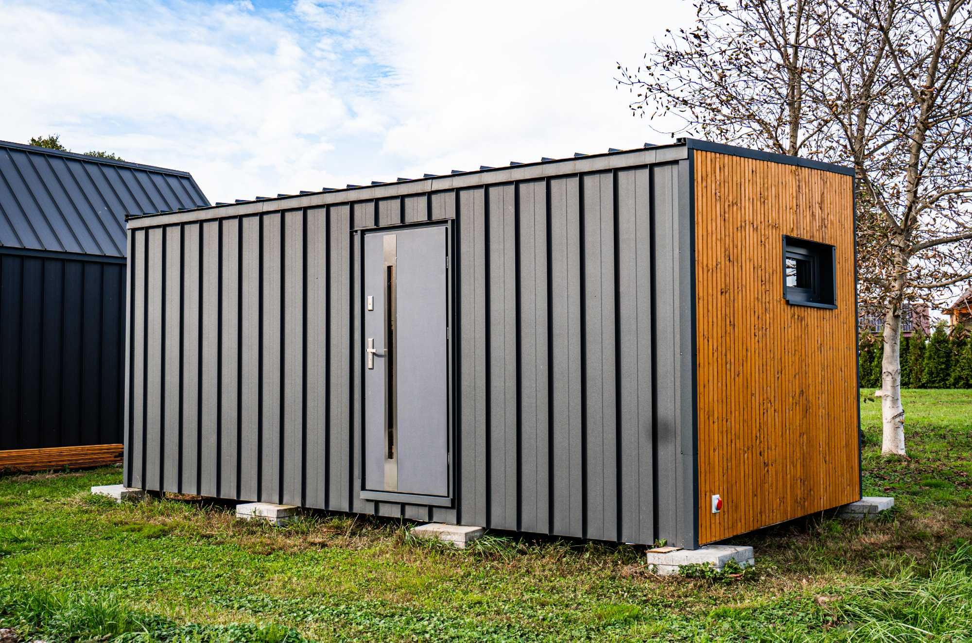 Domek modułowy całoroczny 6x3 18m2 /kontener/