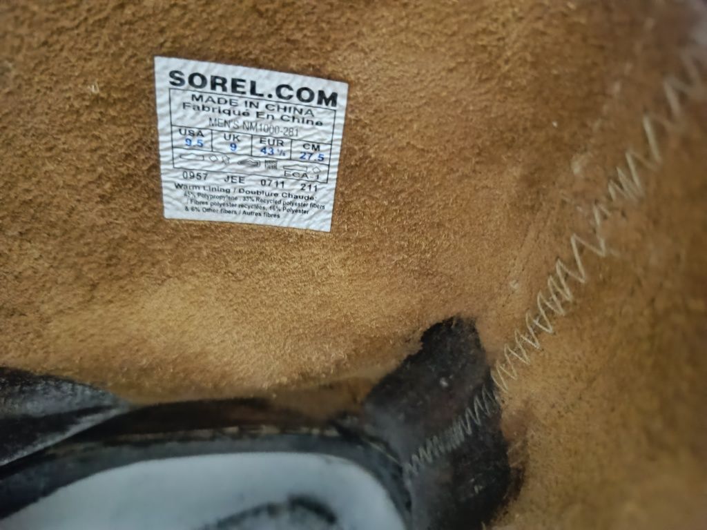 Продам дуже класні оригінальні зимові чоботи Sorel Caribou