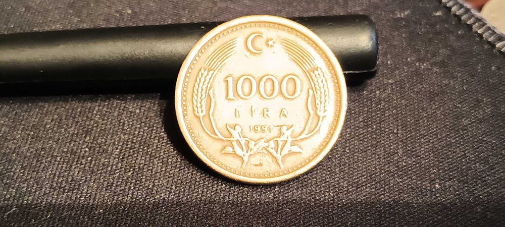 Moneta Turcja 100 Lira 1991