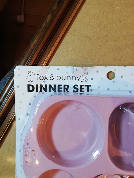 Zestaw naczyń dziecięcych Dinner set
Fox & Bunny