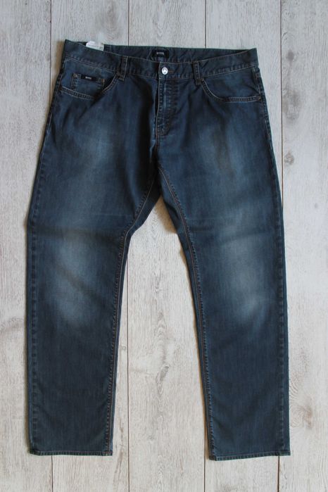 Мужские джинсы Hugo Boss Оригинал темно-синие Л-ХЛ W36-W38 и L32