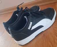 Jak nowe czarne skórzane buty Puma 42