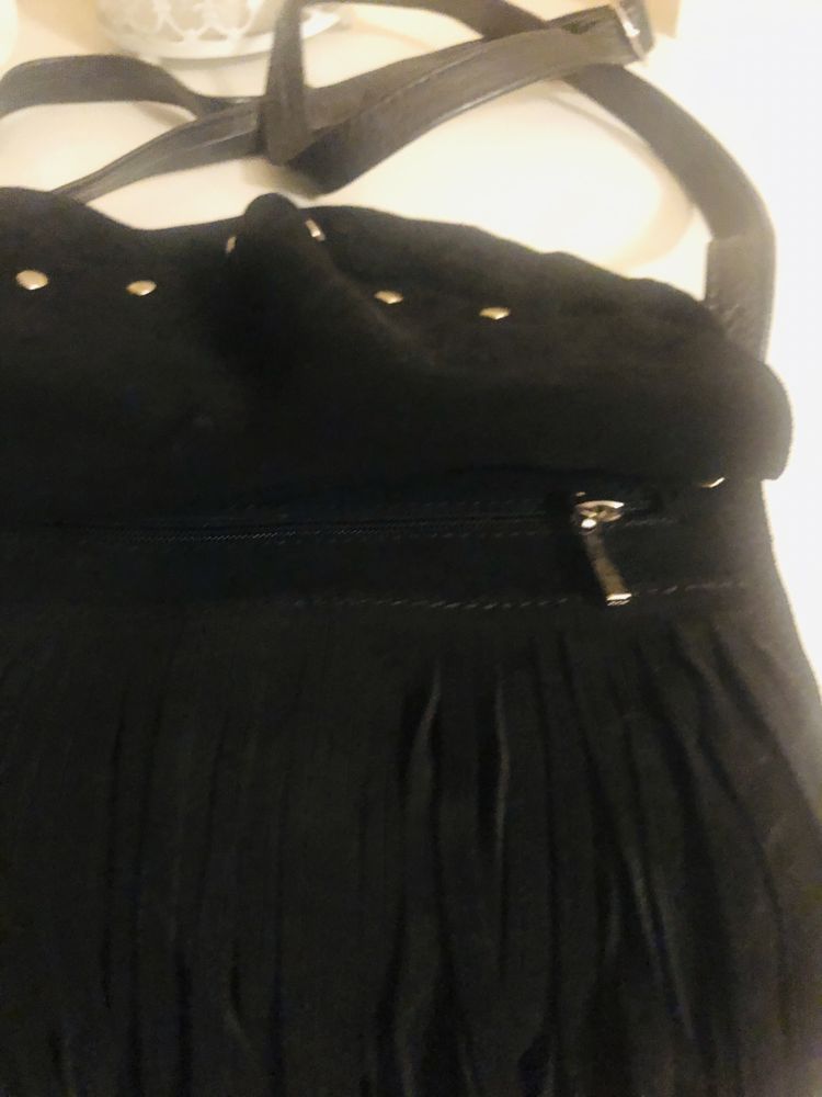 Torebka frędzle w stylu boho