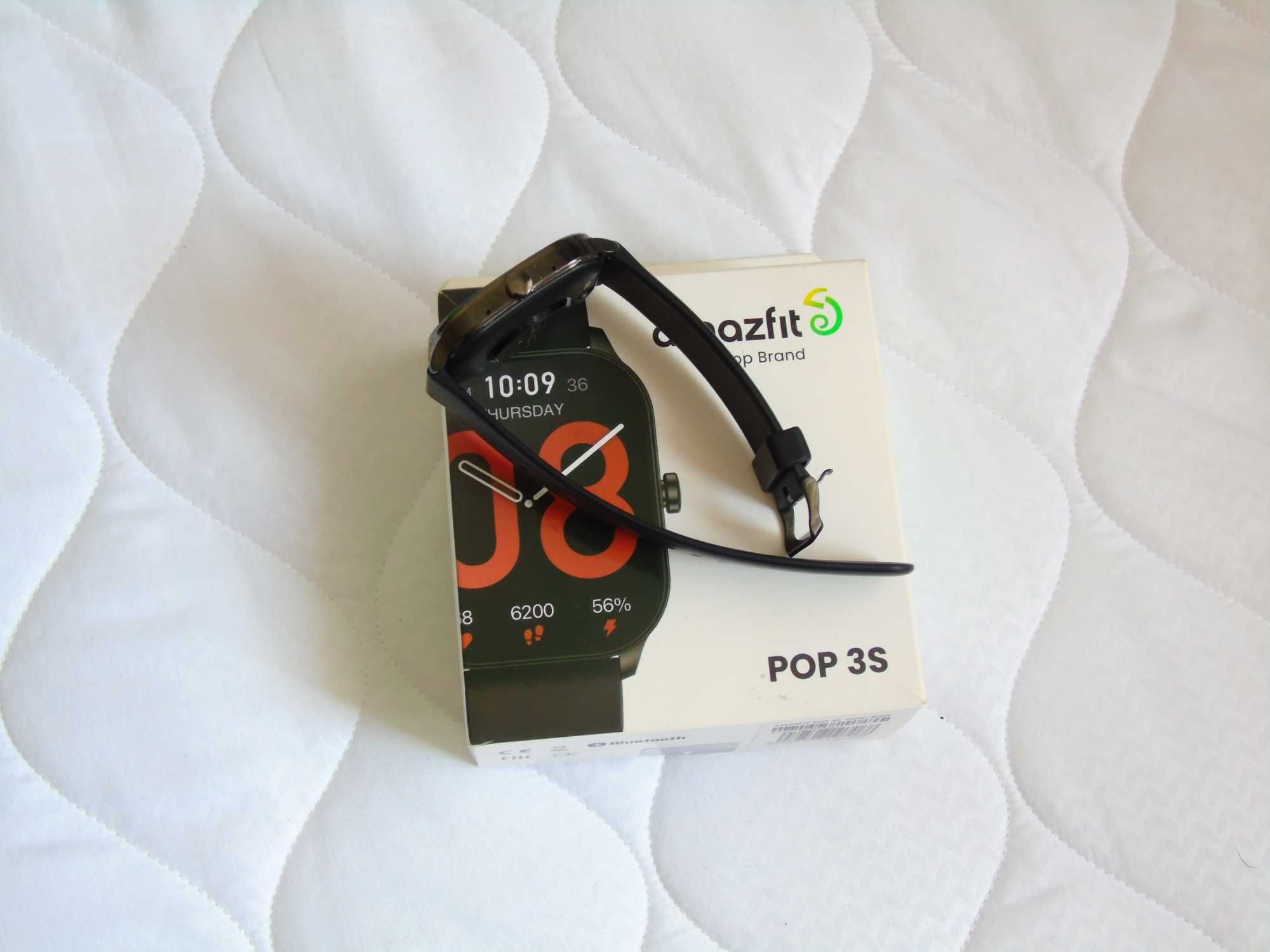 Смарт  годинник Amazfit POP 3S - сучасний дизайн і багатий функціонал