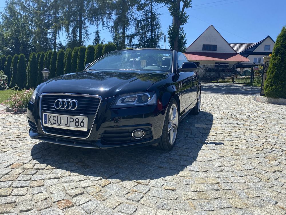 Audi A3 kabriolet 2.0 tdi s line !!!NOWE OPONY l !!