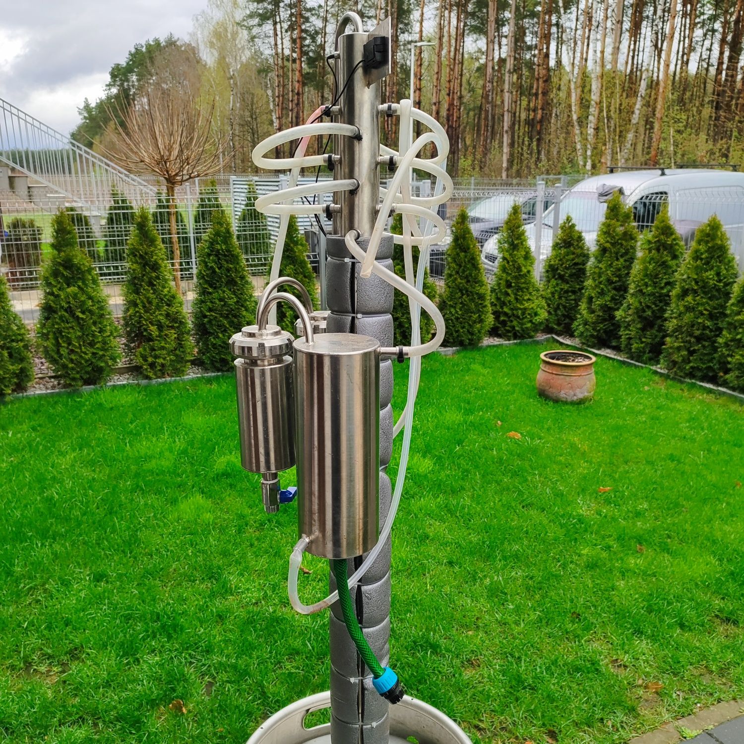 DESTYLATOR POT-STILL Odkręcane Odstojniki Bimber