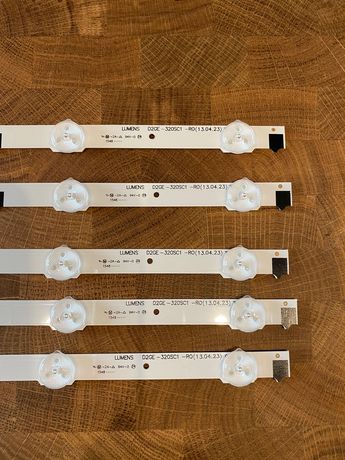 Kit 5 barras x 9 LED's para Samsung Sharp FHD D2GE-320SC1-R0 UE32F5000