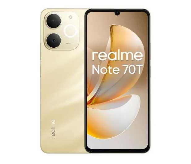 Smartfon Realme Note 70T 4/128gb LTE czarny, złoty FV23%