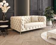 Sofa Kanapa Boston Chesterfield Pikowana Glamour VeroLux