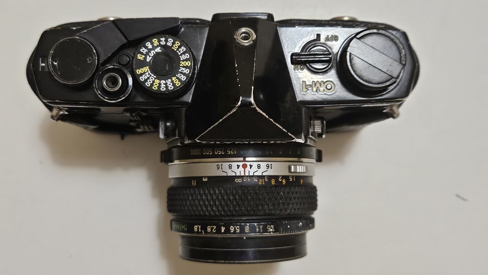 Máquina fotográfica Olympus om-1