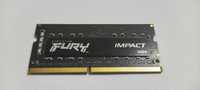 Оперативна пам'ять Kingston Fury SODIMM DDR4-3200 8192 MB PC4-25600