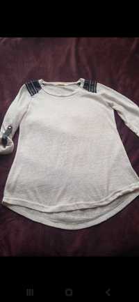 Bluzka sweterek biały