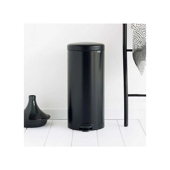 Brabantia NewIcon Śmietnik, Czarny Matowy - 30L