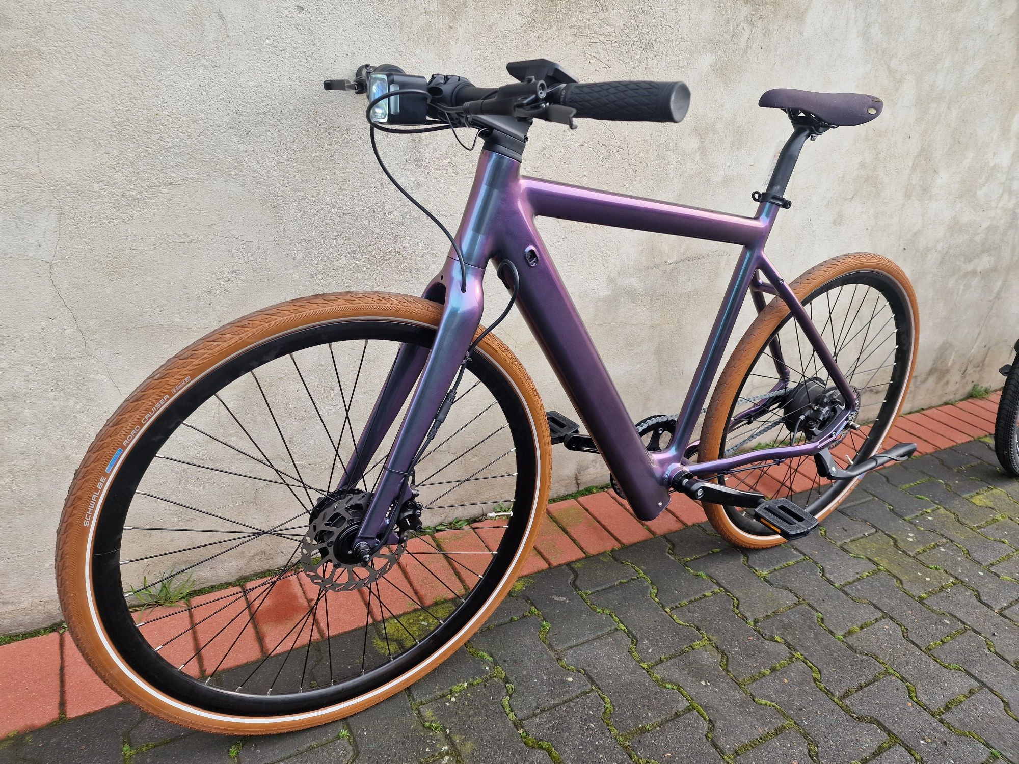 Rower elektryczny Gravel Powystawowy