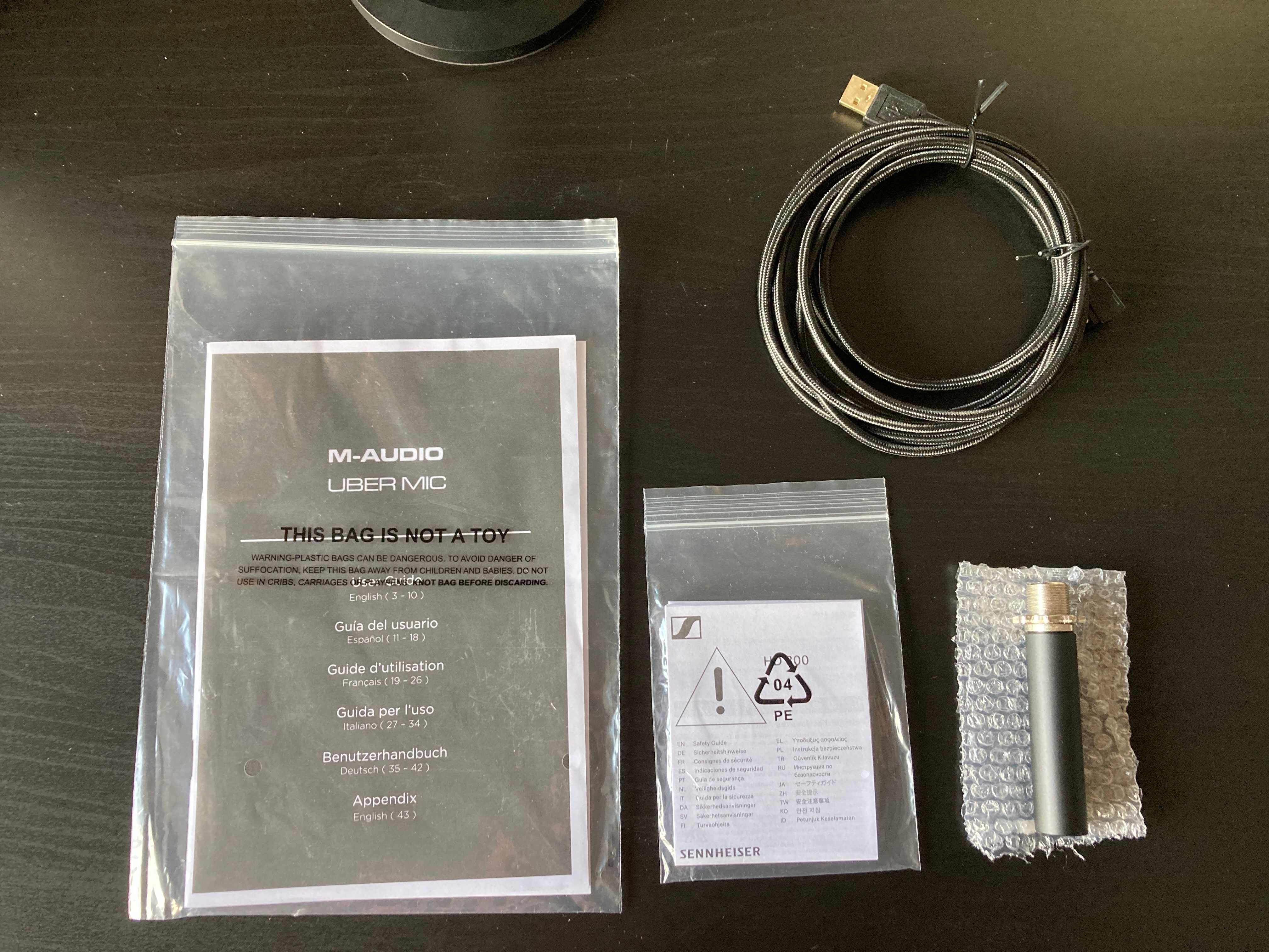 Microfone M-Audio Uber Mic