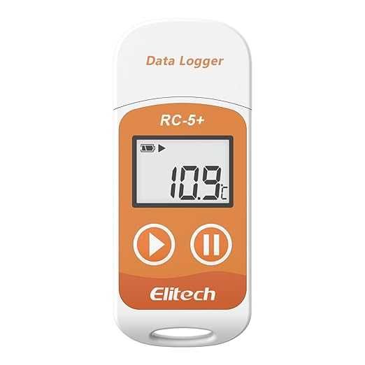 Elitech RC-5 + cyfrowy rejestrator danych temperatury