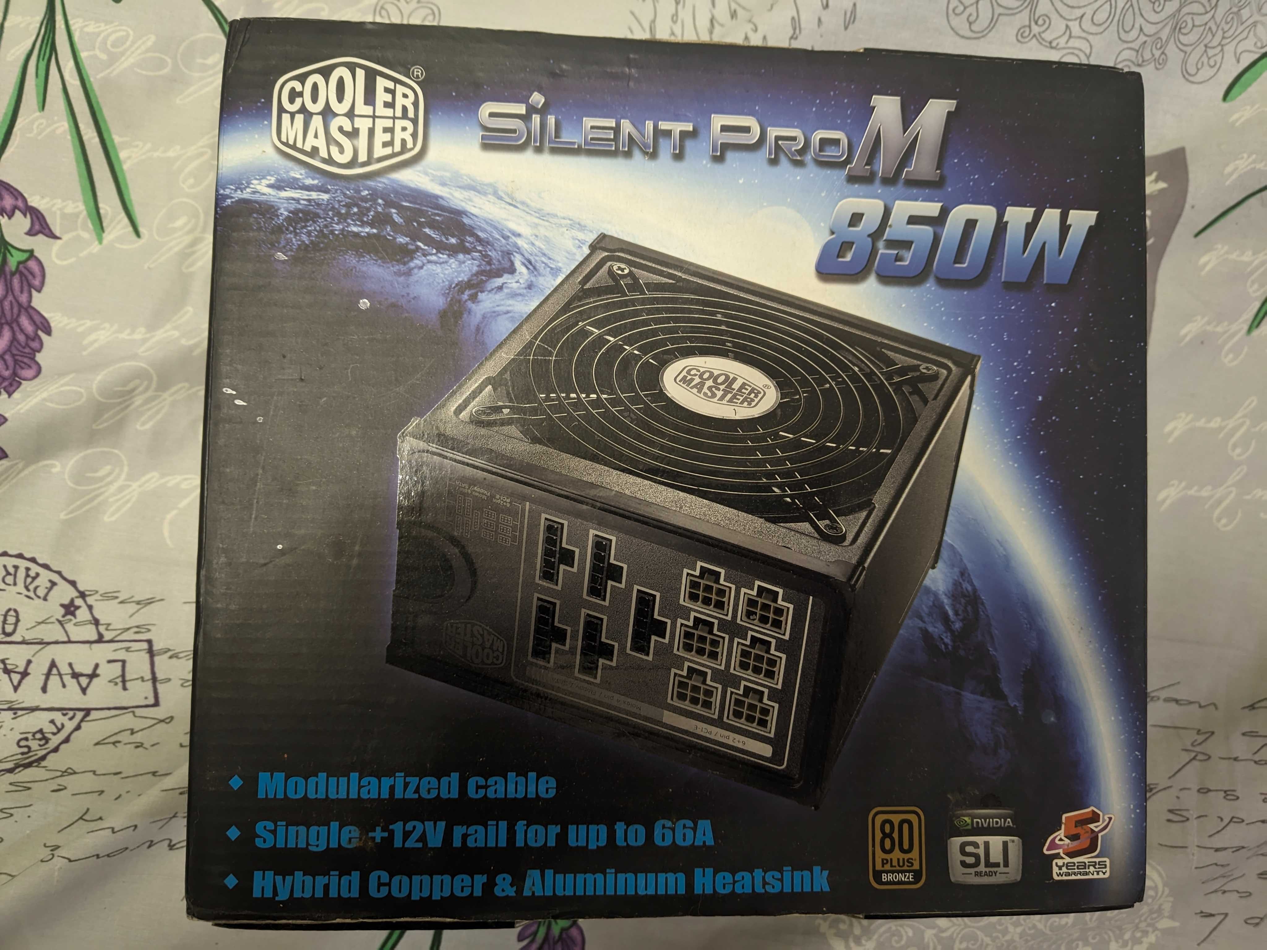 Блок живлення Cooler Master Silent Pro M850 RS-850-AMBA