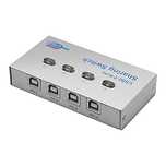 SinLoon 4-portowy przełącznik USB do udostępniania drukarki