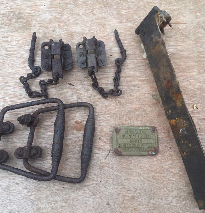 Skrzynka wojskowa polska do gotowania 1937