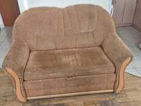 Sofa dwuosobowa z funkcją spania