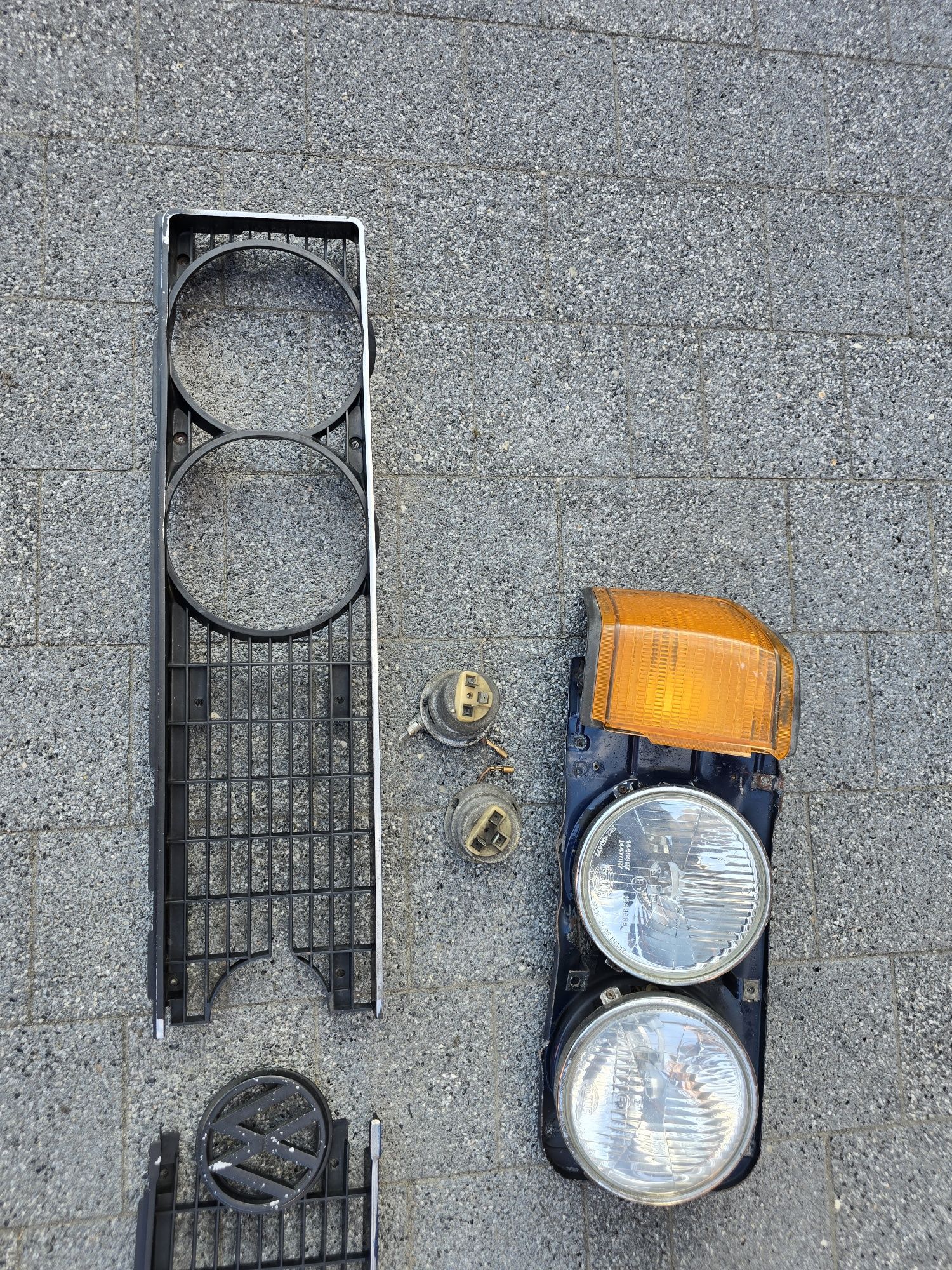 Vw Scirocco MkI Front Lampy Gril kierunkowskazy Scirocco 1