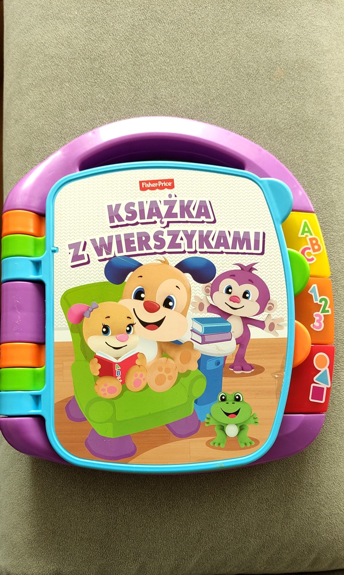 Książka z wierszykami Fischer Price