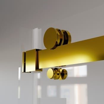 Kabina prysznicowa Alexa durasan 100 x 80 x 200 Kabi złota Gold