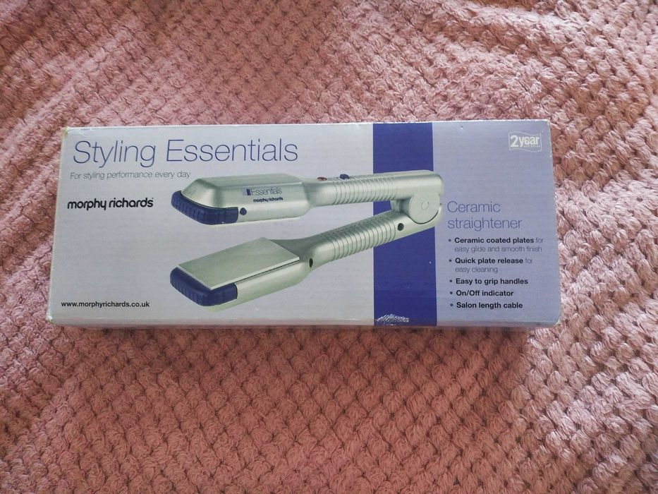 Styling Essentials стайлер плойка утюжок для волосся morphy richards
