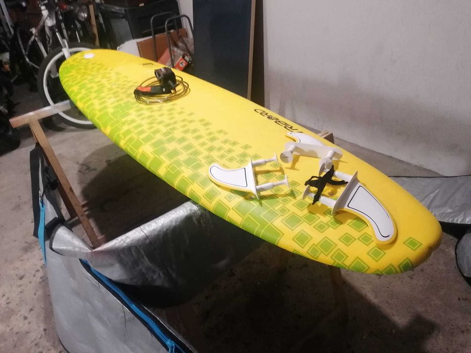 Malibu 7 evolution funboard nsp torq FCS prancha de surf