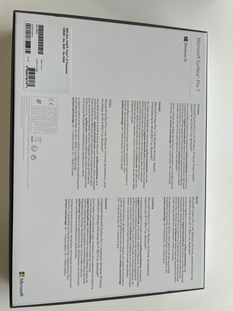 Mincrosoft Surface Pro 7