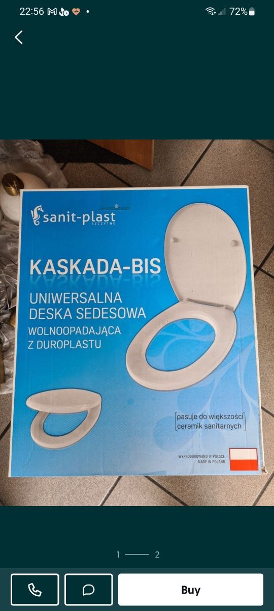 NOWA Uniwersalna deska wolnoopadajaca WC Jakość