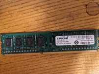 Pamięć ram 8Gb DDR3 crusial