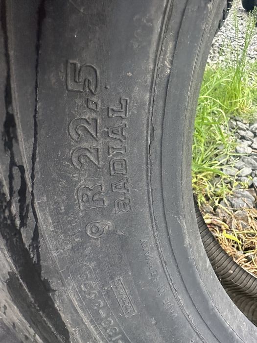 Шини одна нова 9 R22.5 резина на вантажівку