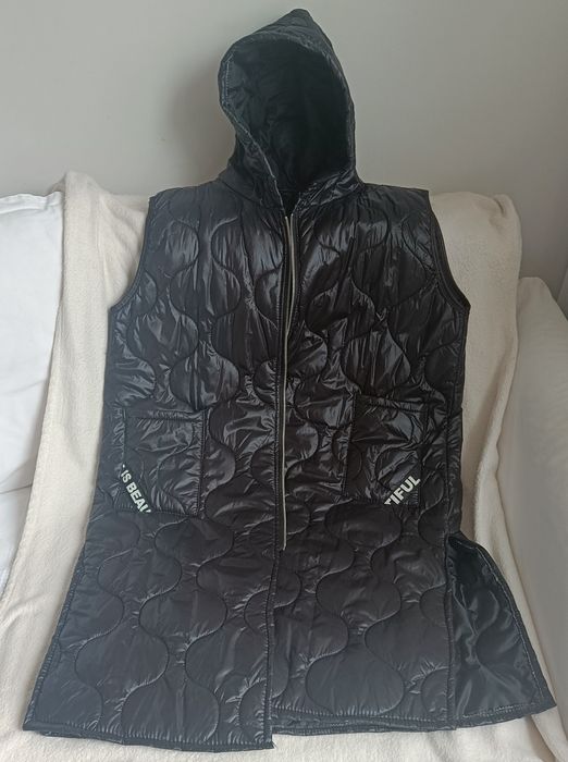 Kamizelka pikowana, długa