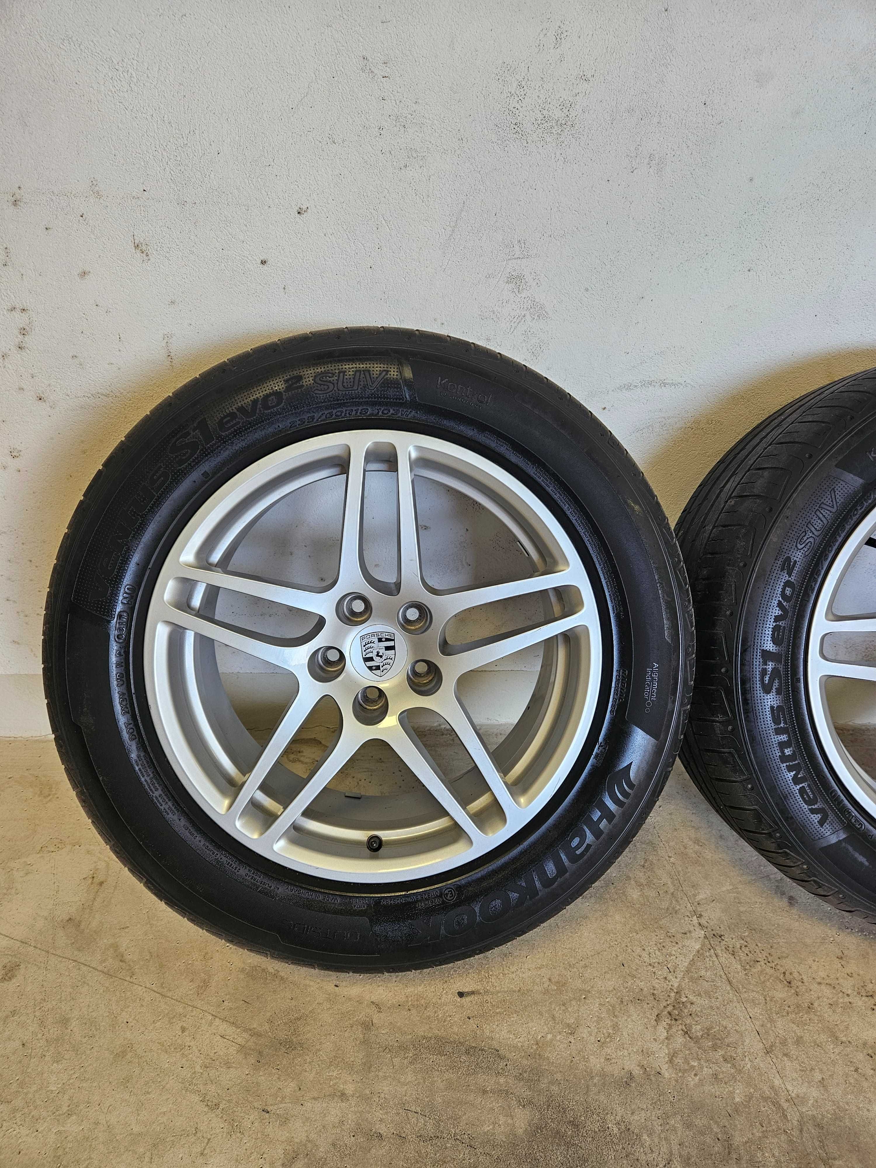 Oryginalne felgi Porsche Macam 8J x 18 9J x 18 ET21 5 X 112