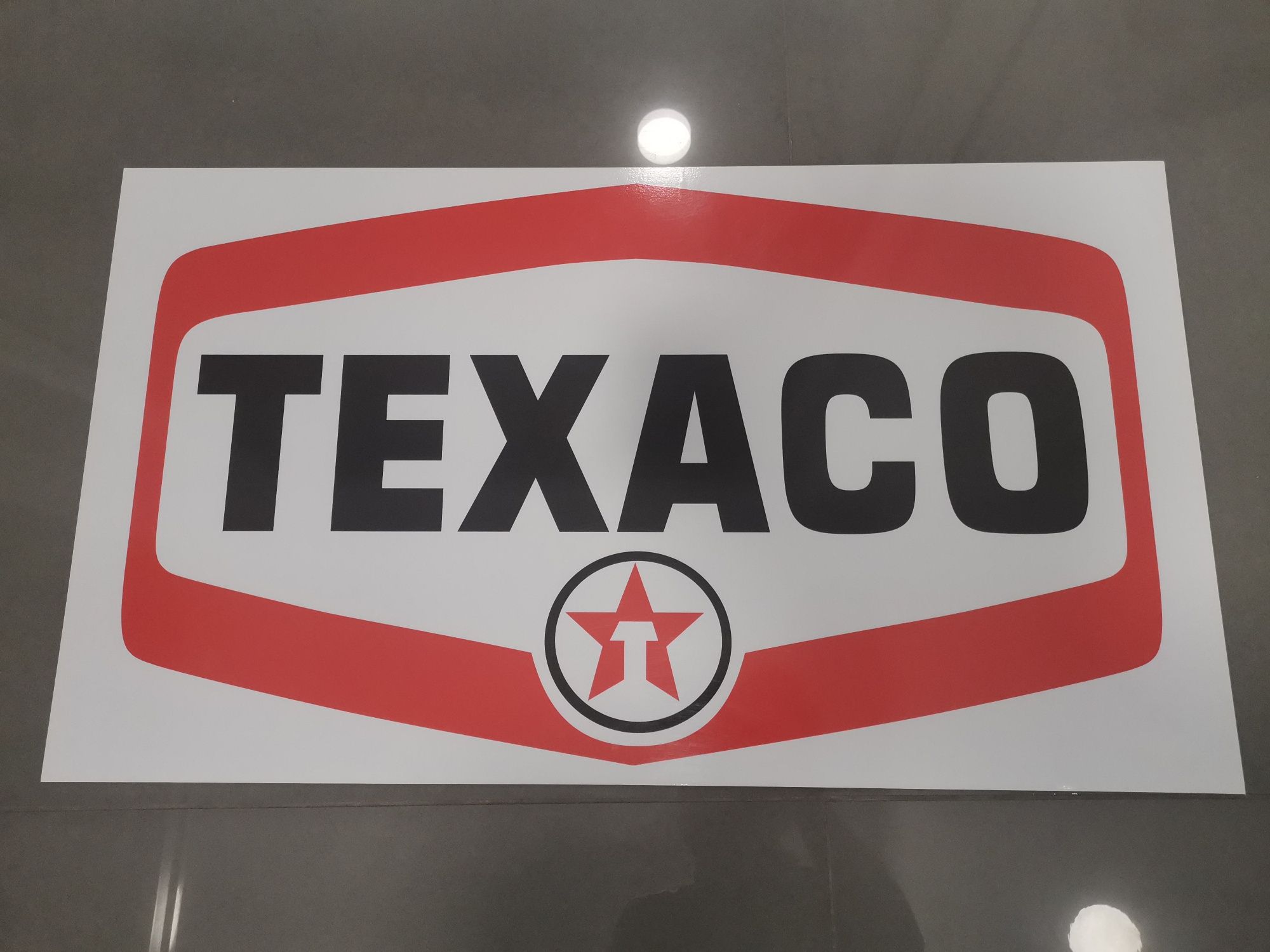 Placa decorativa / reclame Texaco