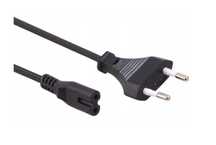 10x Kabel zasilający TYPU ÓSEMKA RTV 1,5m - 2 m